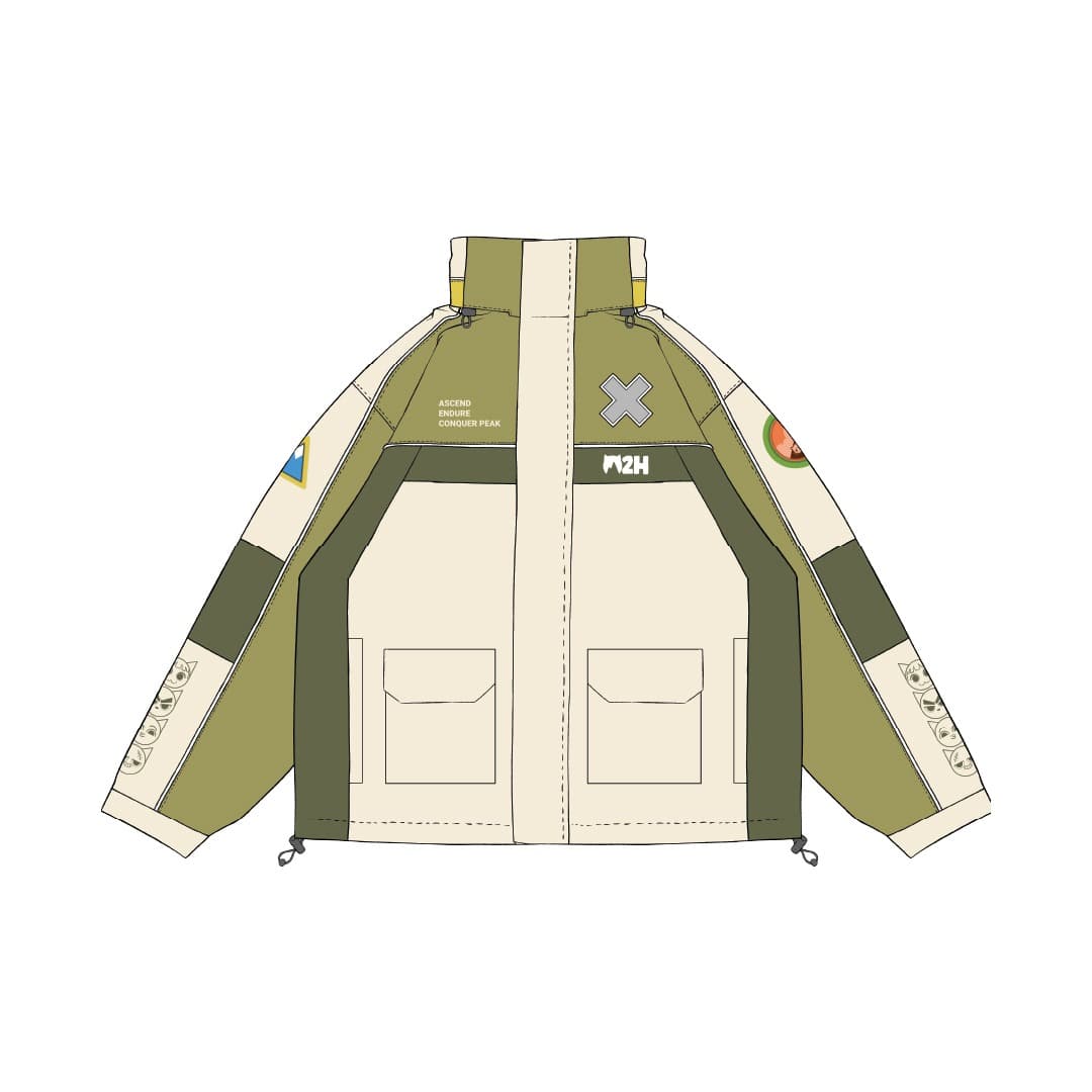 O2H Climb Box Windbreaker