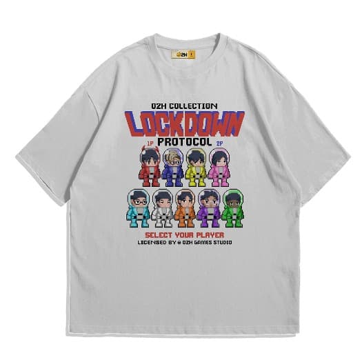O2H Lockdown Protocol Collection 'Select Your Player' Tshirt True Whitev